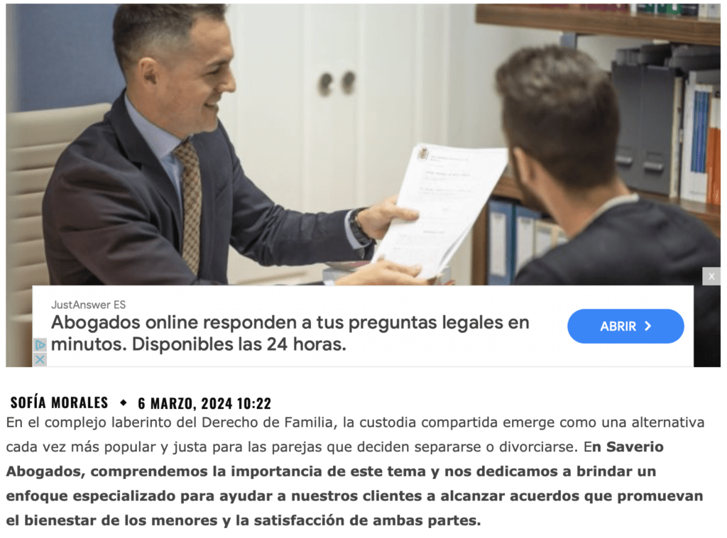custodia compartida